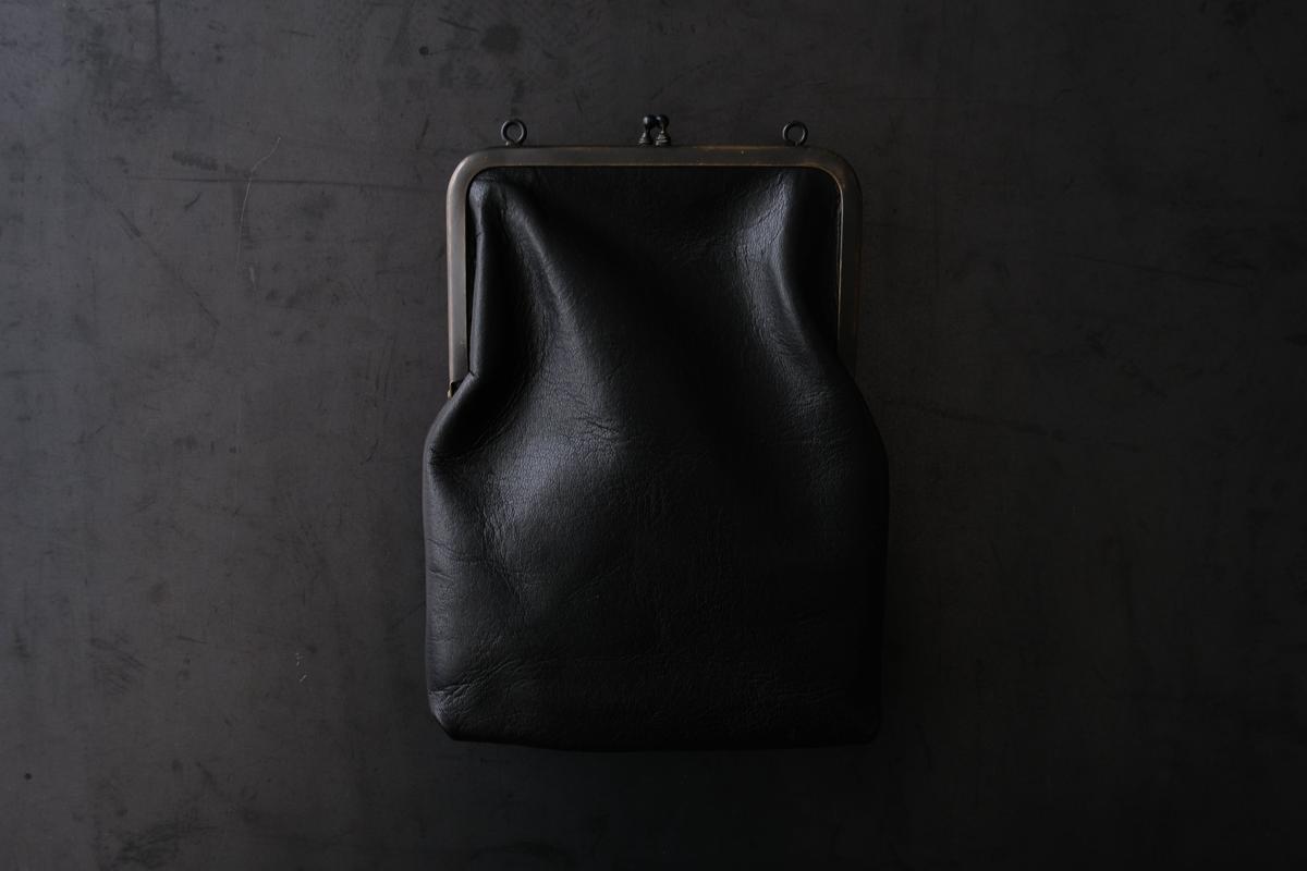 frame porch SLAO-08 ＜鹿革 黒 / 滋賀-10＞