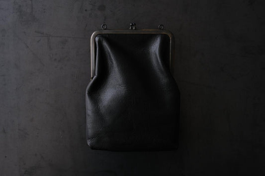 frame porch SLAO-08 <鹿革 黒 / 滋賀-10>