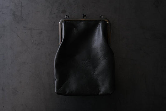 frame porch SLAO-08 ＜鹿革 黒 / 滋賀-10＞