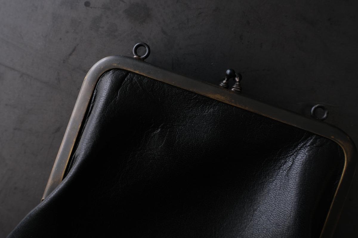 frame porch SLAO-08 ＜鹿革 黒 / 滋賀-10＞