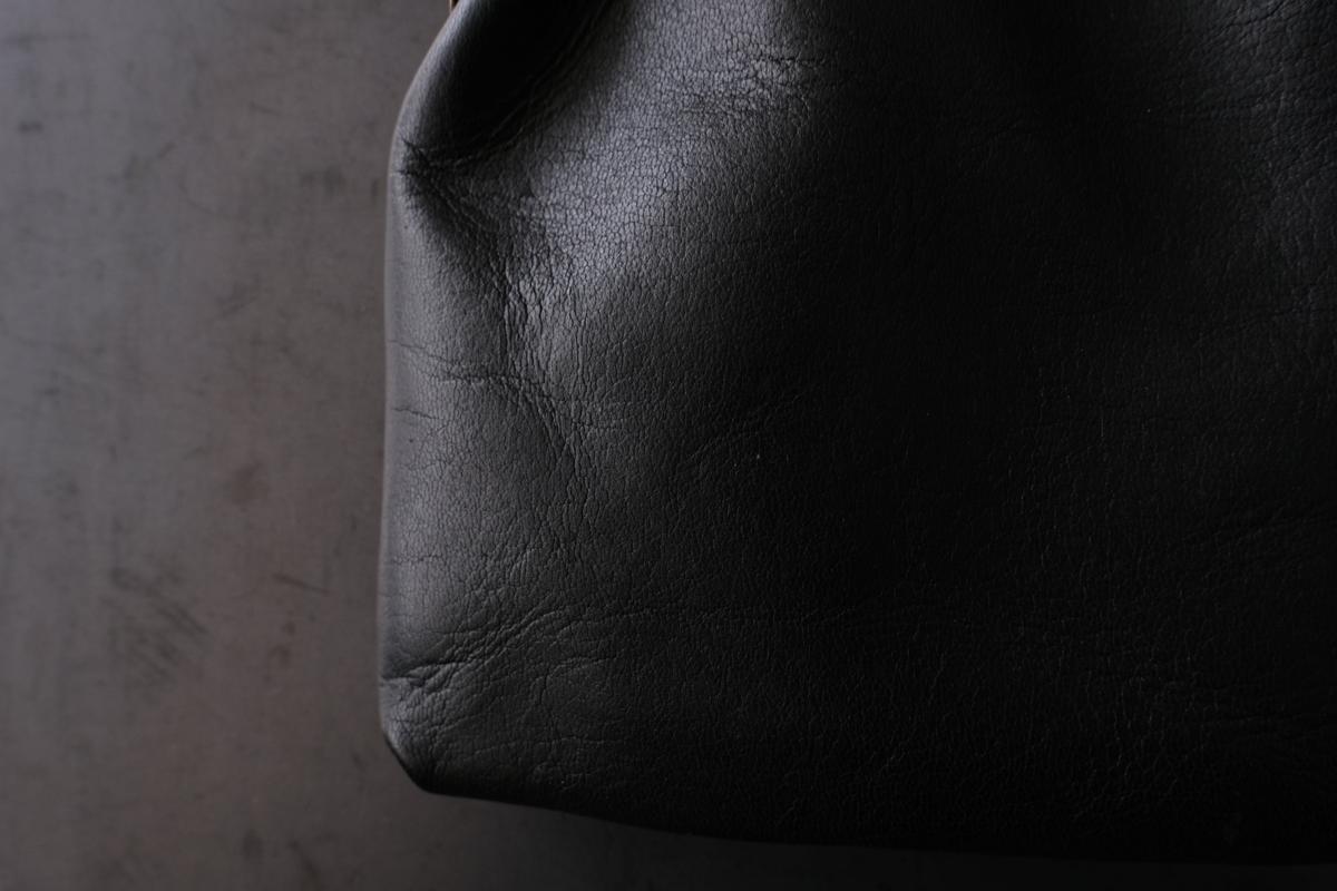 frame porch SLAO-08 ＜鹿革 黒 / 滋賀-10＞
