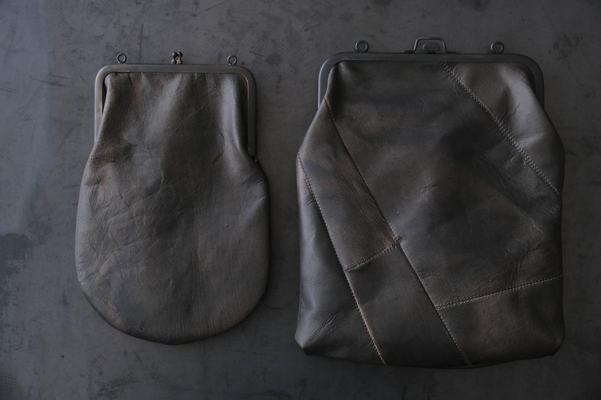 frame porch SHC-31 ＜鹿革 墨染 / 滋賀-11＞