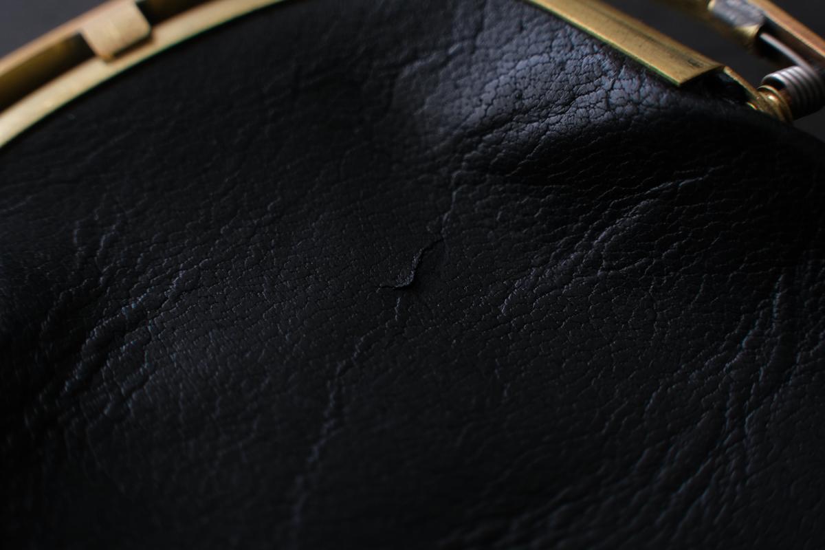 onetouch miniwallet SHC-83 ＜鹿革 黒 / 滋賀-10＞