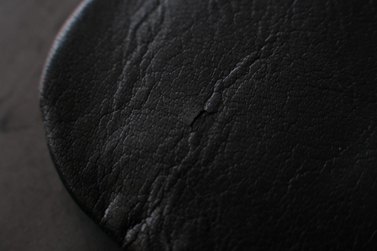 onetouch miniwallet SHC-83 ＜鹿革 黒 / 滋賀-10＞