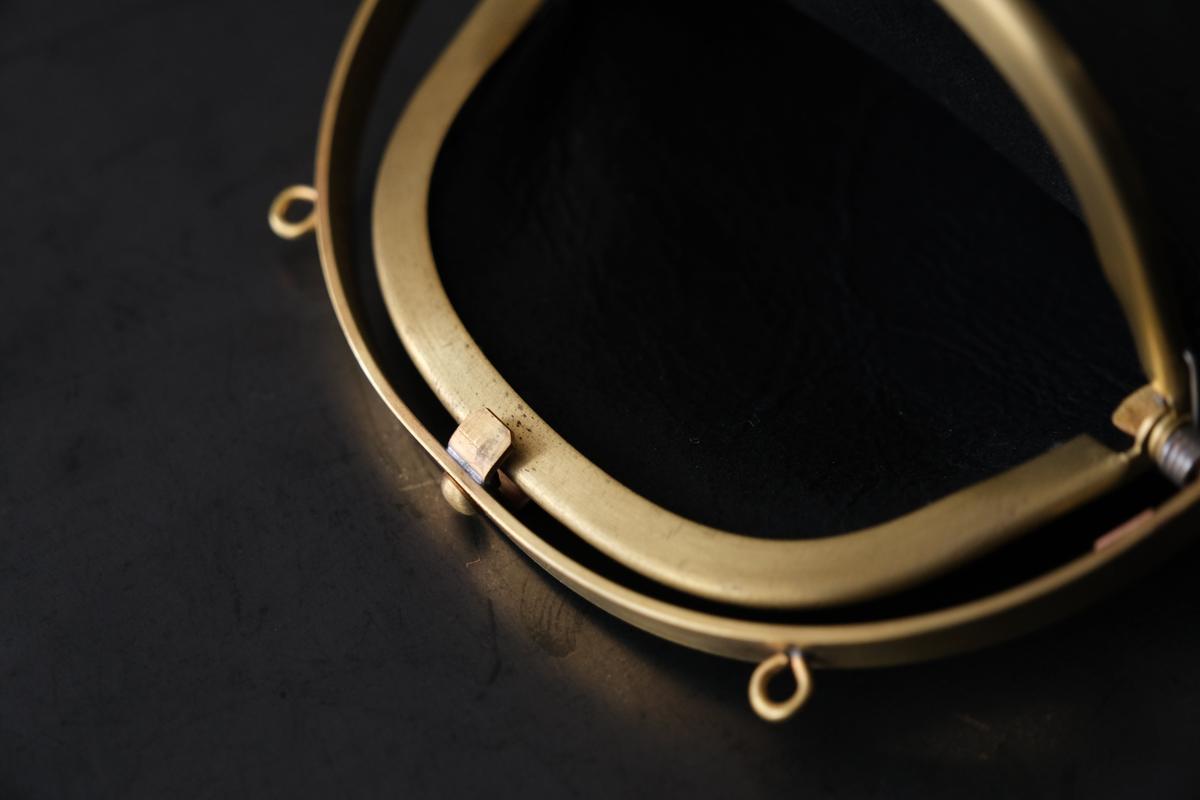 onetouch miniwallet SHC-83 ＜鹿革 黒 / 滋賀-10＞