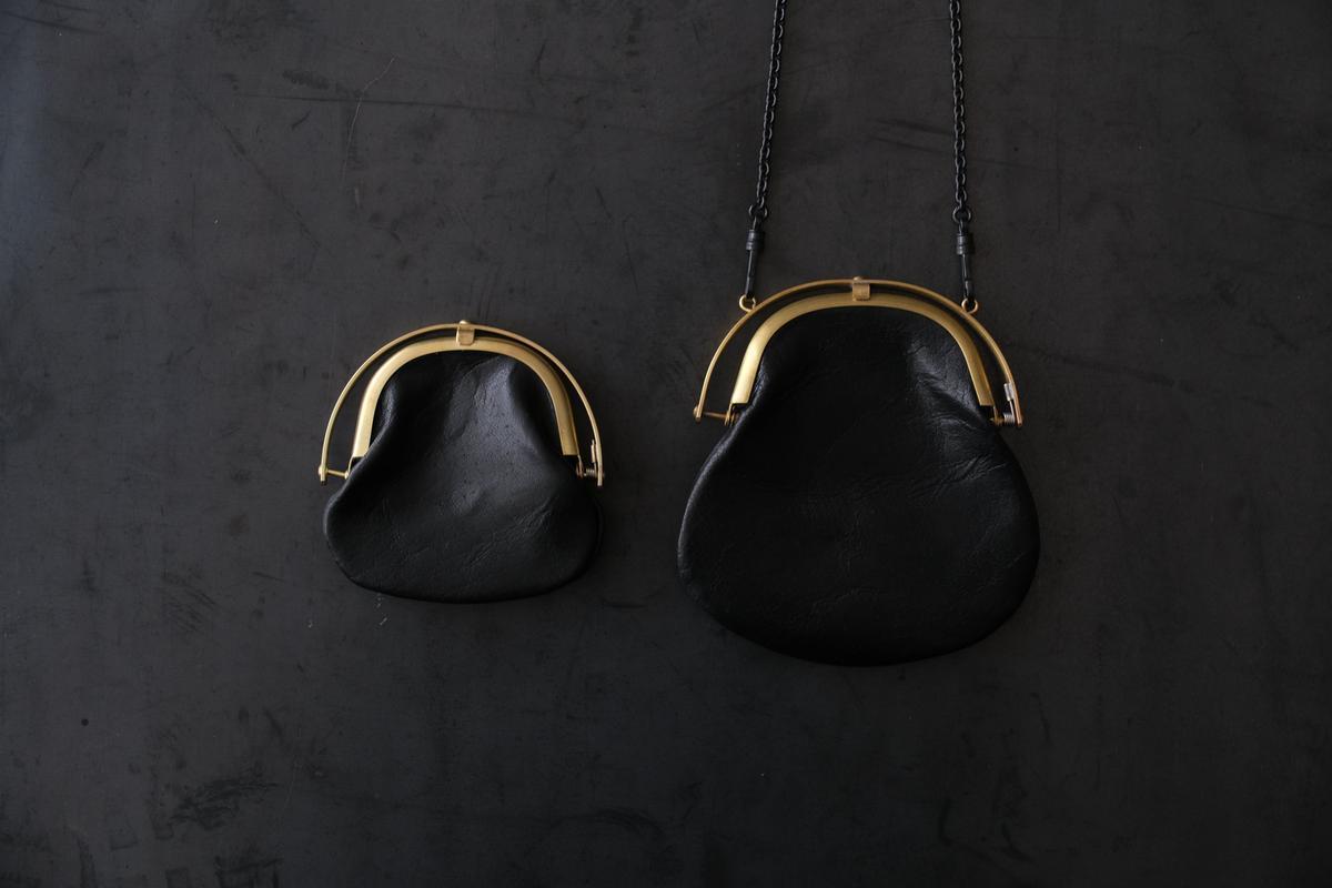 coin case ＜鹿革 墨染 / 滋賀-11＞