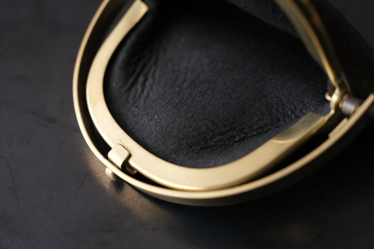coin case ＜鹿革 墨染 / 滋賀-11＞
