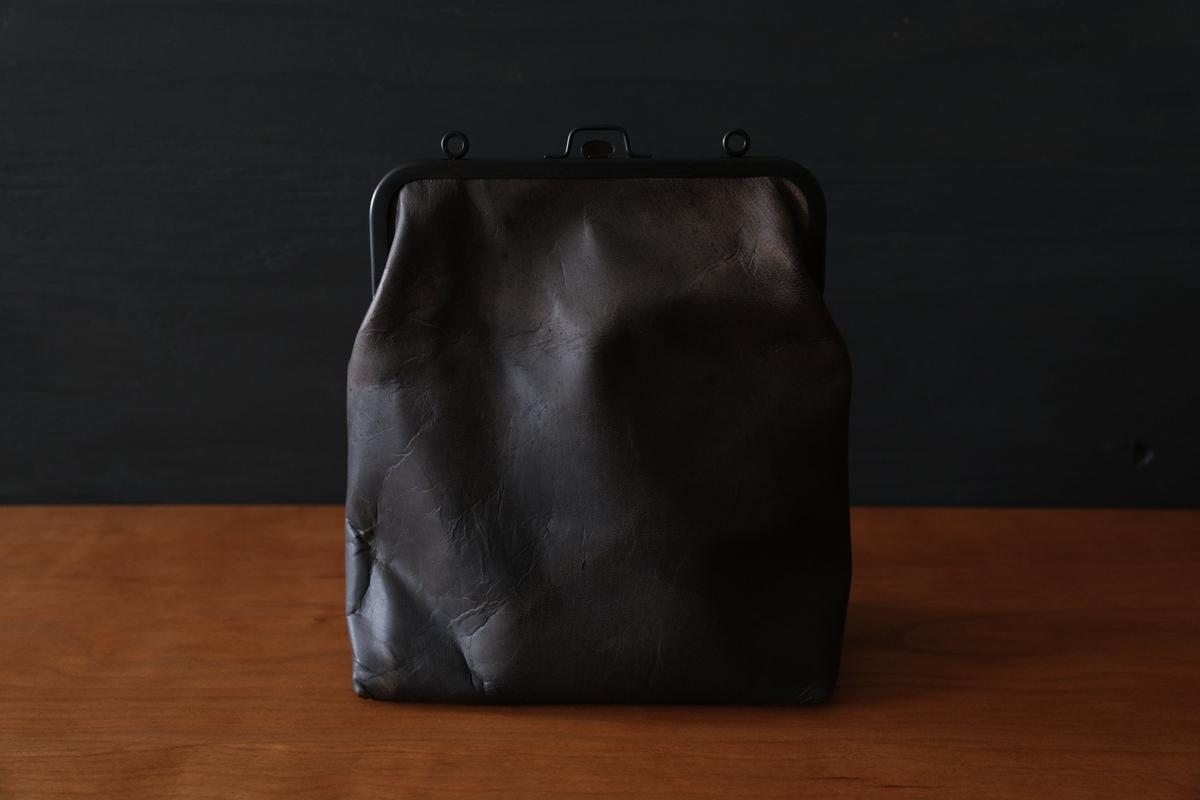 frame porch SHO-61 ＜鹿革 墨染 / 滋賀-11＞