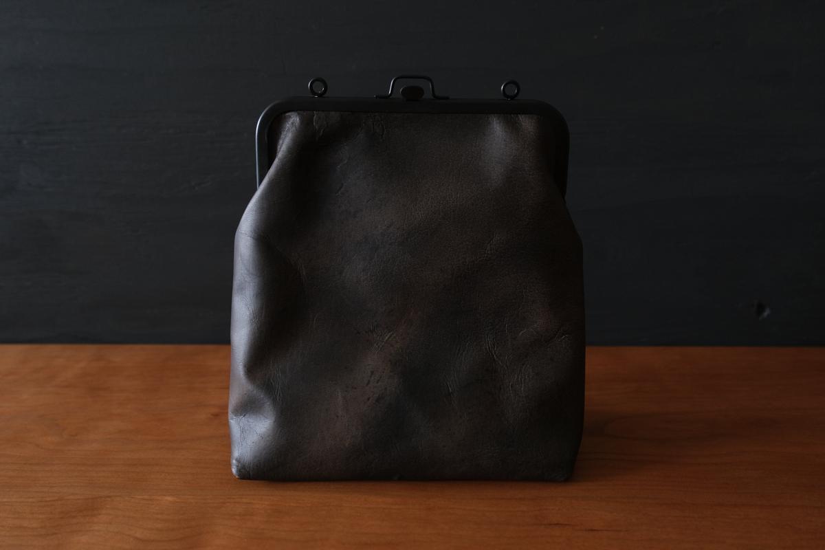 frame porch SHO-61 ＜鹿革 墨染 / 滋賀-11＞