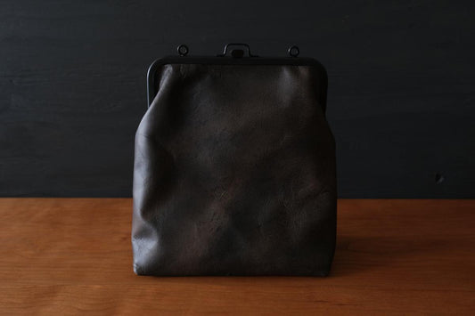 frame porch SHO-61 <鹿革 墨染 / 滋賀-11>