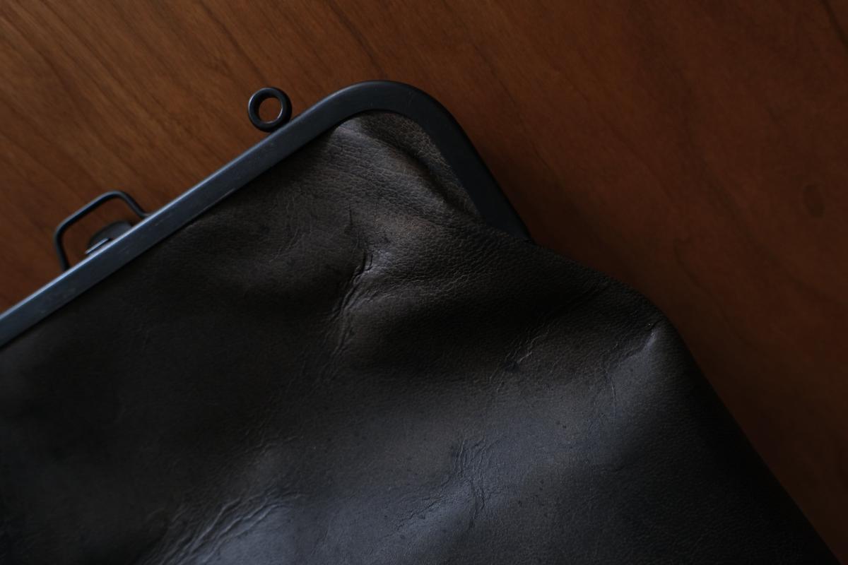 frame porch SHO-61 ＜鹿革 墨染 / 滋賀-11＞