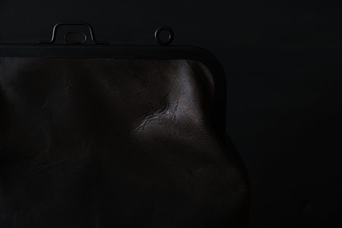 frame porch SHO-61 ＜鹿革 墨染 / 滋賀-11＞