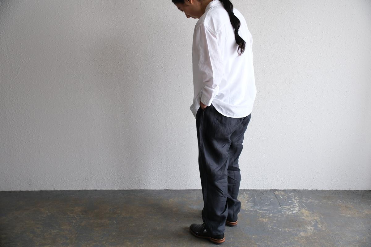 MITTAN / 大麻ロング2 墨黒 PT-118 / unisex