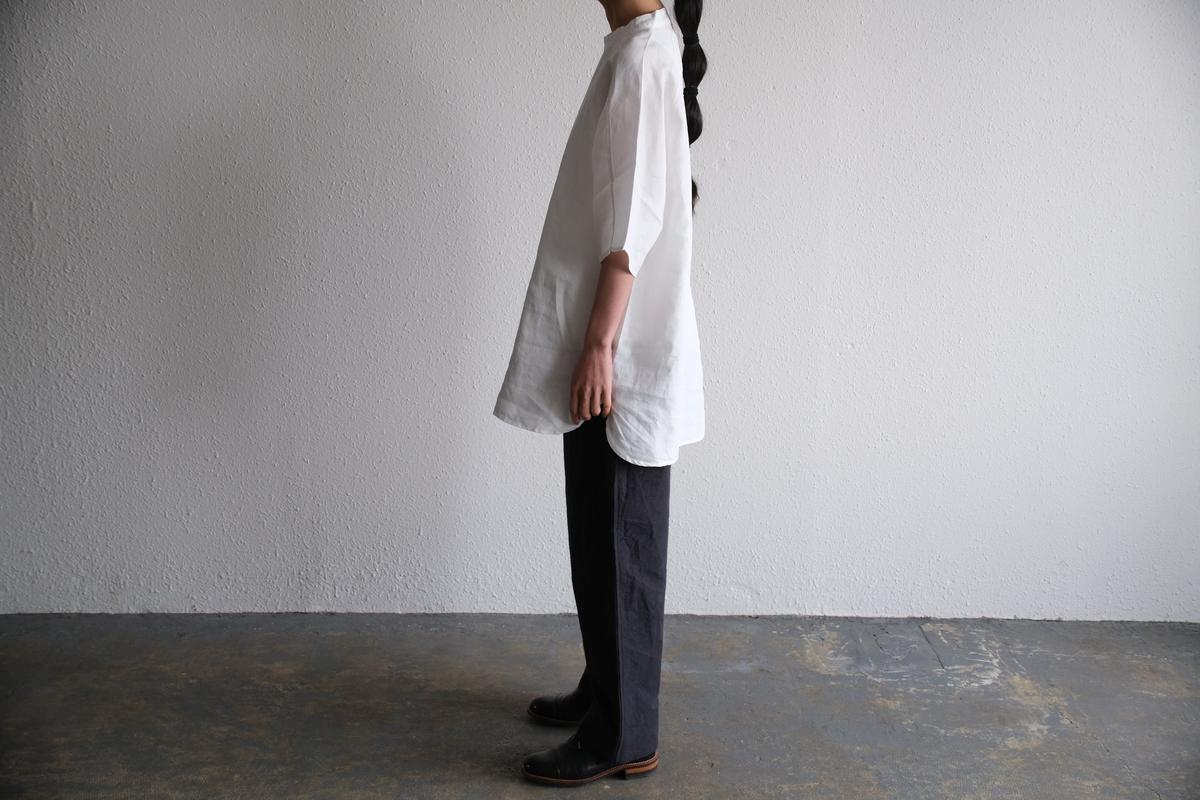 MITTAN / 大麻プルオーバー 高密度 ベンガラ白 SH-160B / unisex