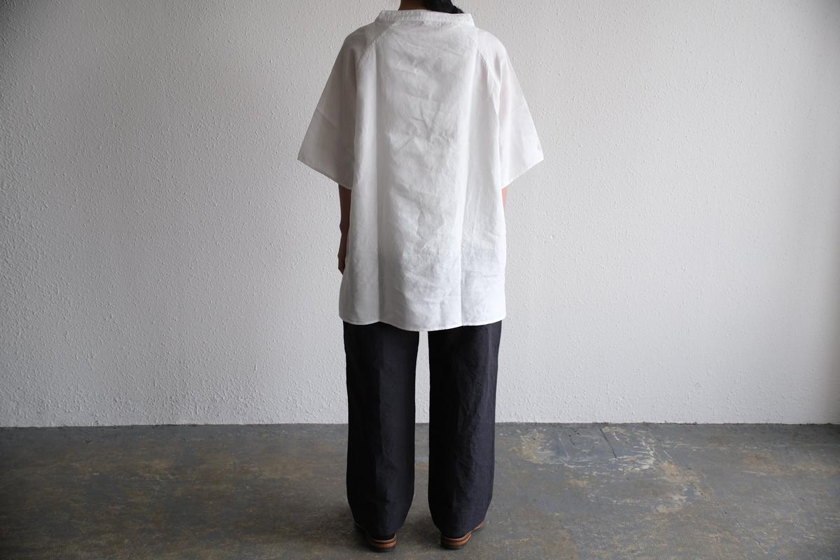 MITTAN / 大麻プルオーバー 高密度 ベンガラ白 SH-160B / unisex