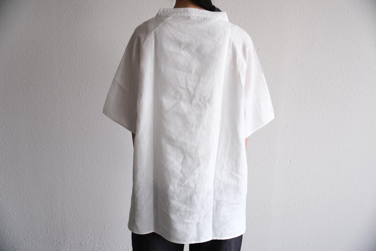 MITTAN / 大麻プルオーバー 高密度 ベンガラ白 SH-160B / unisex