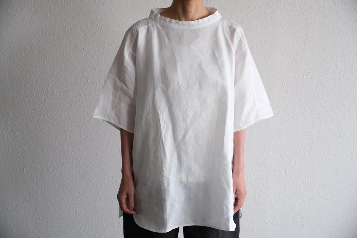 MITTAN / 大麻プルオーバー 高密度 ベンガラ白 SH-160B / unisex