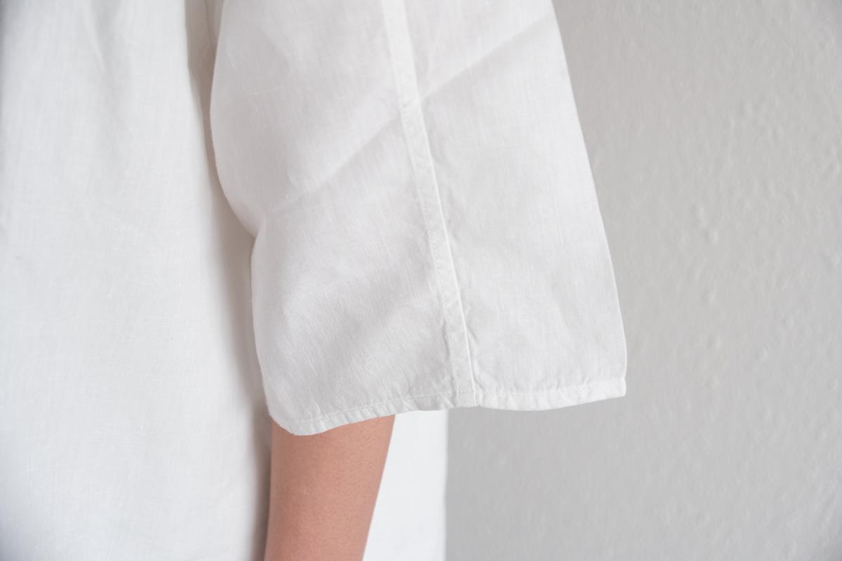 MITTAN / 大麻プルオーバー 高密度 ベンガラ白 SH-160B / unisex