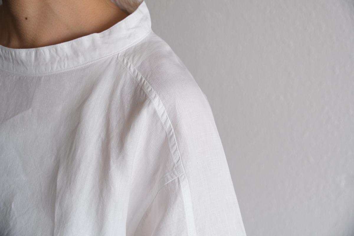 MITTAN / 大麻プルオーバー 高密度 ベンガラ白 SH-160B / unisex