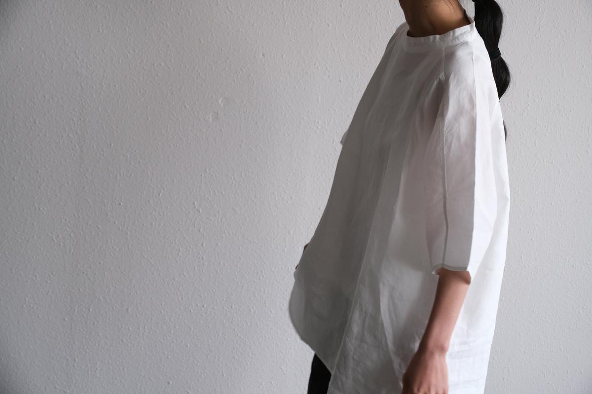 MITTAN / 大麻プルオーバー 高密度 ベンガラ白 SH-160B / unisex