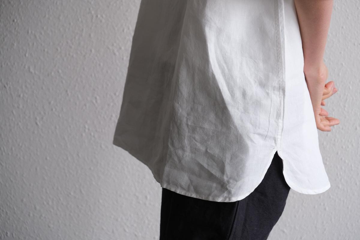 MITTAN / 大麻プルオーバー 高密度 ベンガラ白 SH-160B / unisex