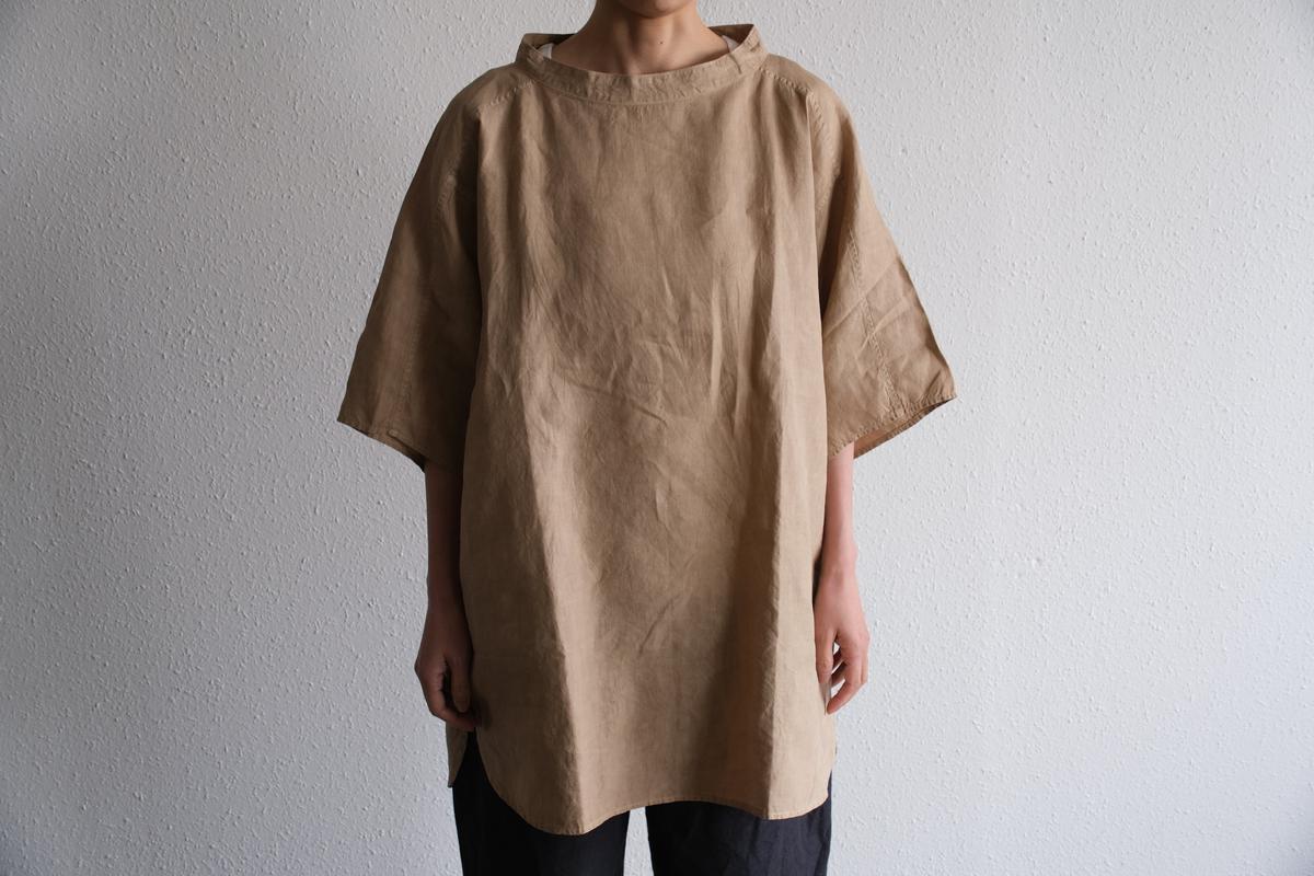 MITTAN / 大麻プルオーバー 高密度 胡桃 SH-160C / unisex