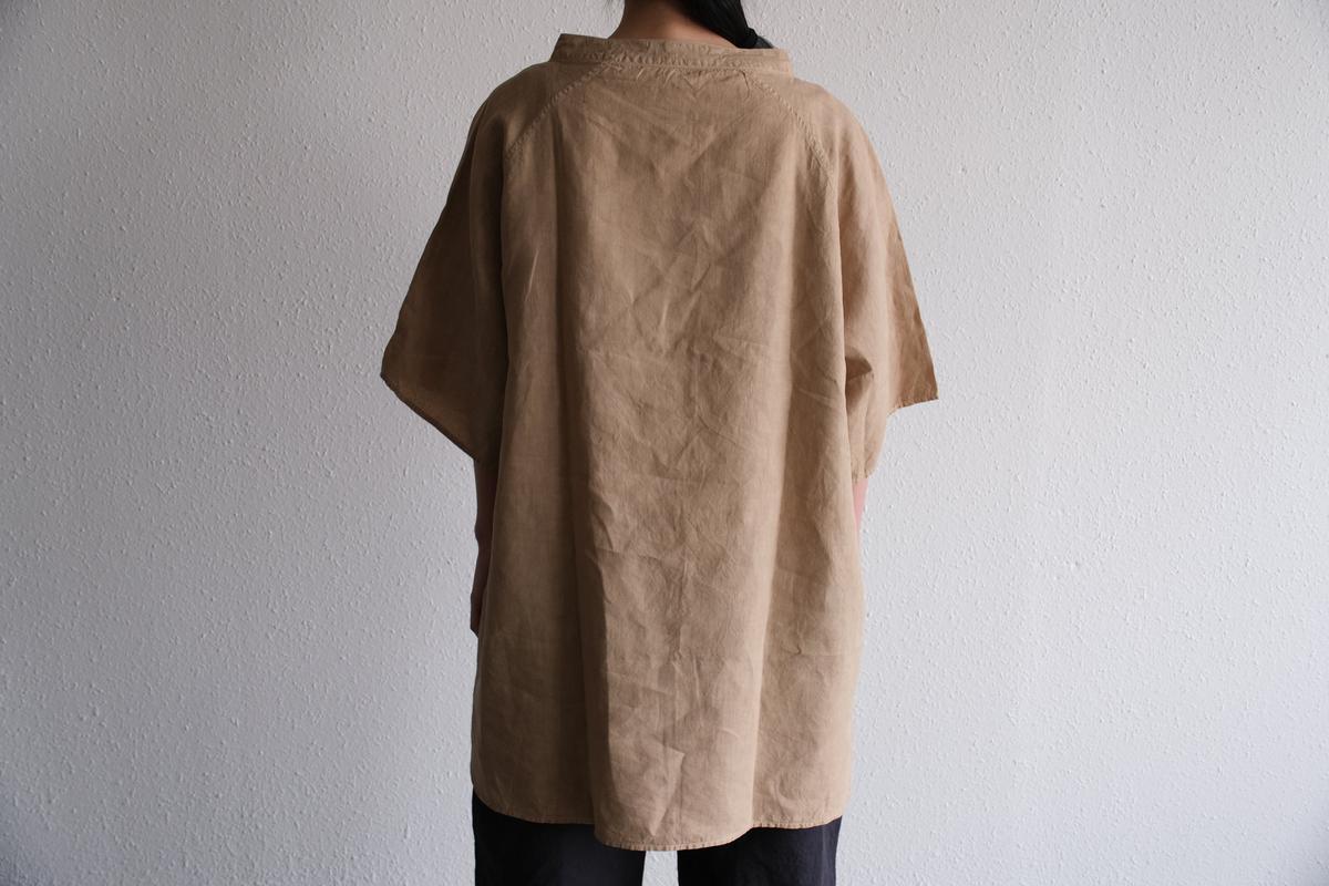 MITTAN / 大麻プルオーバー 高密度 胡桃 SH-160C / unisex