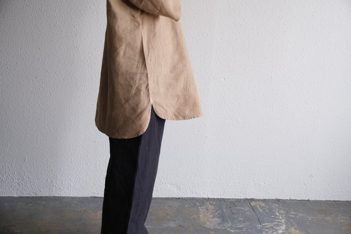 MITTAN / 大麻プルオーバー 高密度 胡桃 SH-160C / unisex