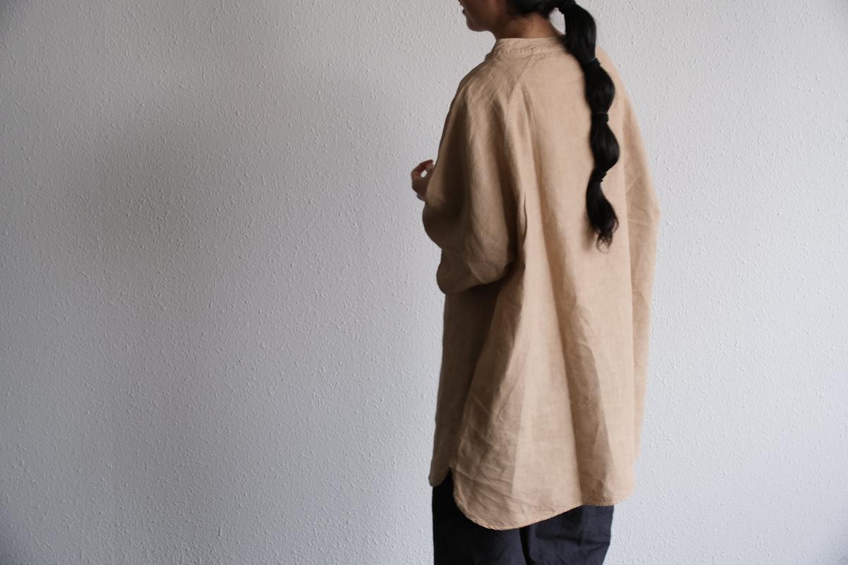 MITTAN / 大麻プルオーバー 高密度 ベンガラ白 SH-160B / unisex