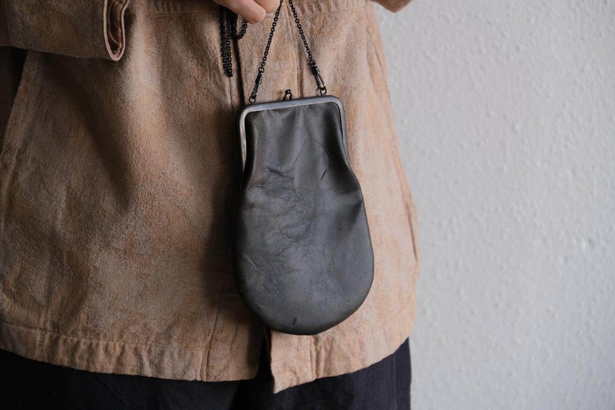 frame porch SLAO-51 ＜鹿革 墨染 / 滋賀-11＞