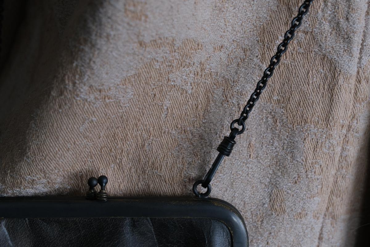 frame porch SLAO-51 ＜鹿革 墨染 / 滋賀-11＞