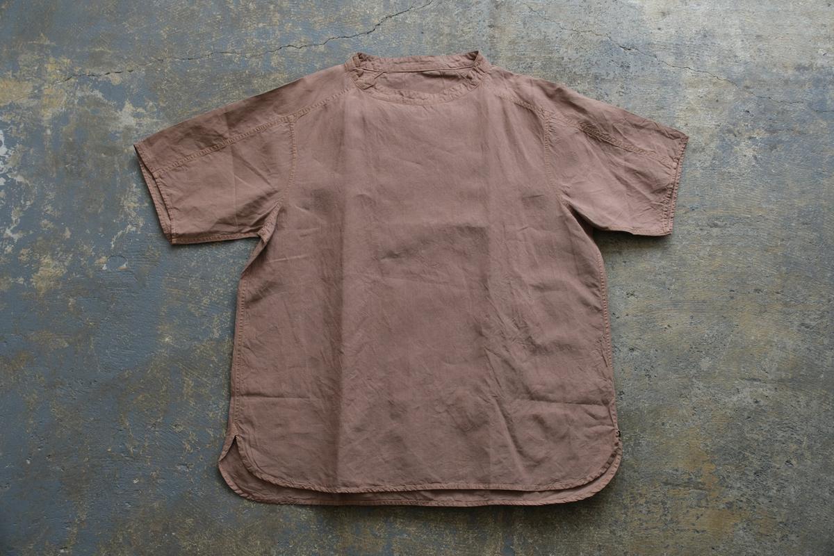 MITTAN / 大麻プルオーバー 高密度 栃の実（濃） SH-160DC / unisex