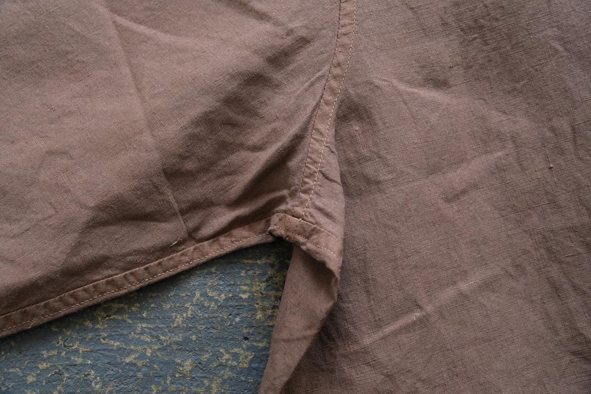 MITTAN / 大麻プルオーバー 高密度 栃の実（濃） SH-160DC / unisex