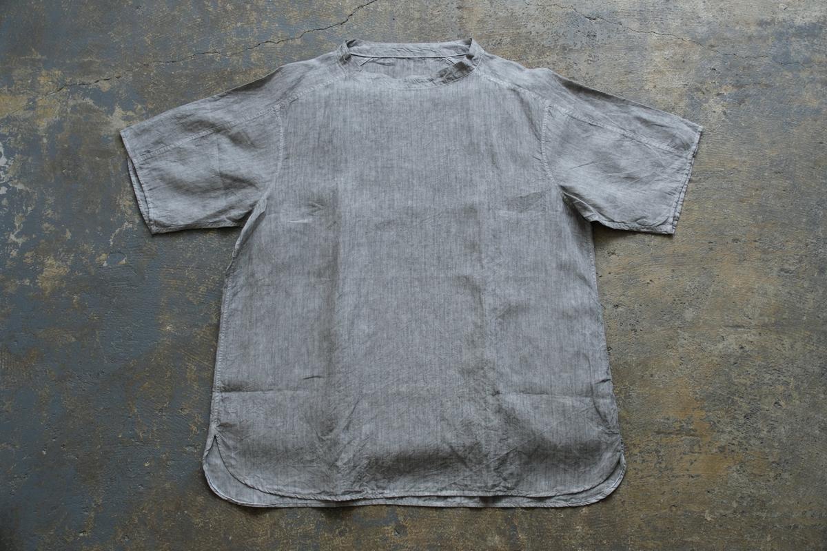 MITTAN / 大麻プルオーバー 高密度 松煙 SH-160B / unisex