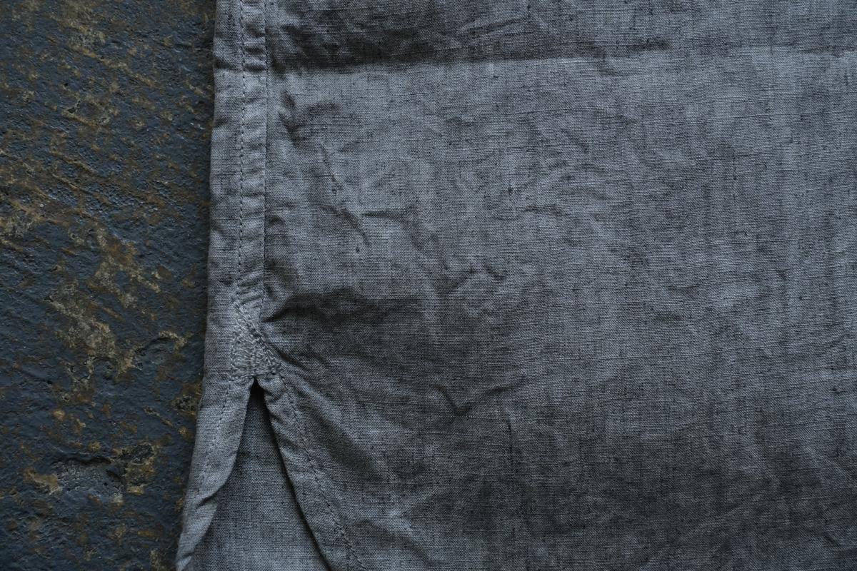 MITTAN / 大麻プルオーバー 高密度 松煙 SH-160B / unisex