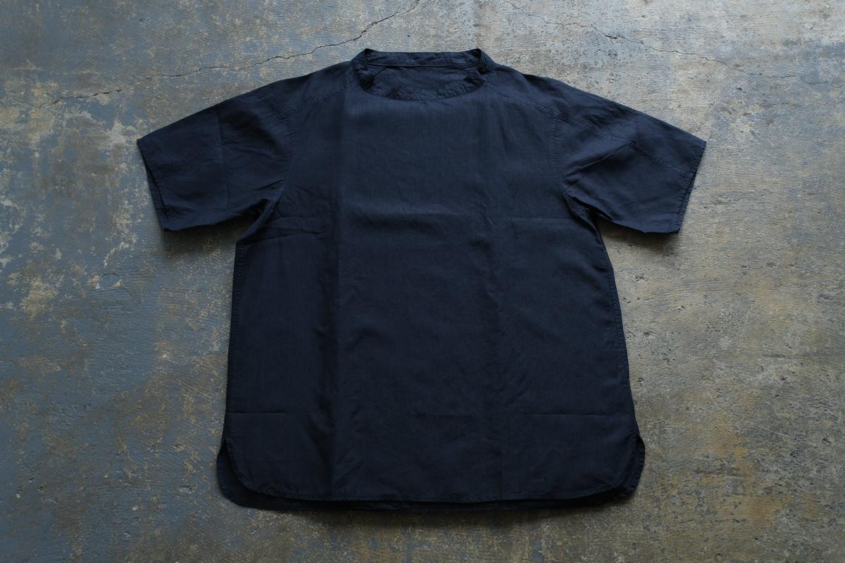 MITTAN / 大麻プルオーバー 高密度 濃紺 SH-160 / unisex