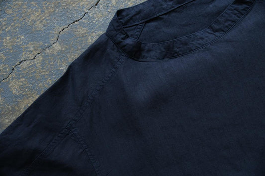 MITTAN / 大麻プルオーバー 高密度 濃紺 SH-160 / unisex