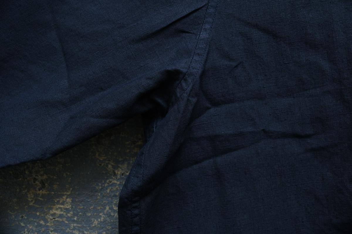 MITTAN / 大麻プルオーバー 高密度 濃紺 SH-160 / unisex