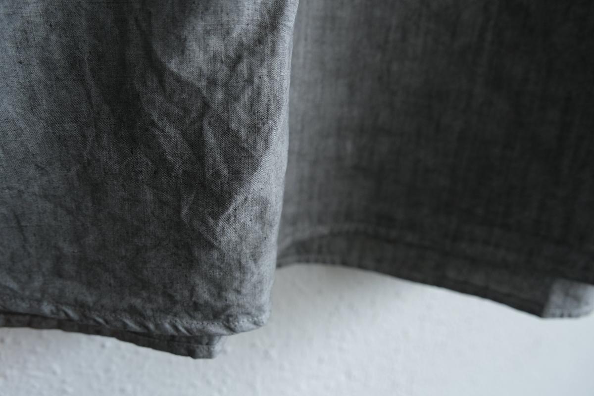 MITTAN / 大麻プルオーバー 高密度 松煙 SH-160B / unisex