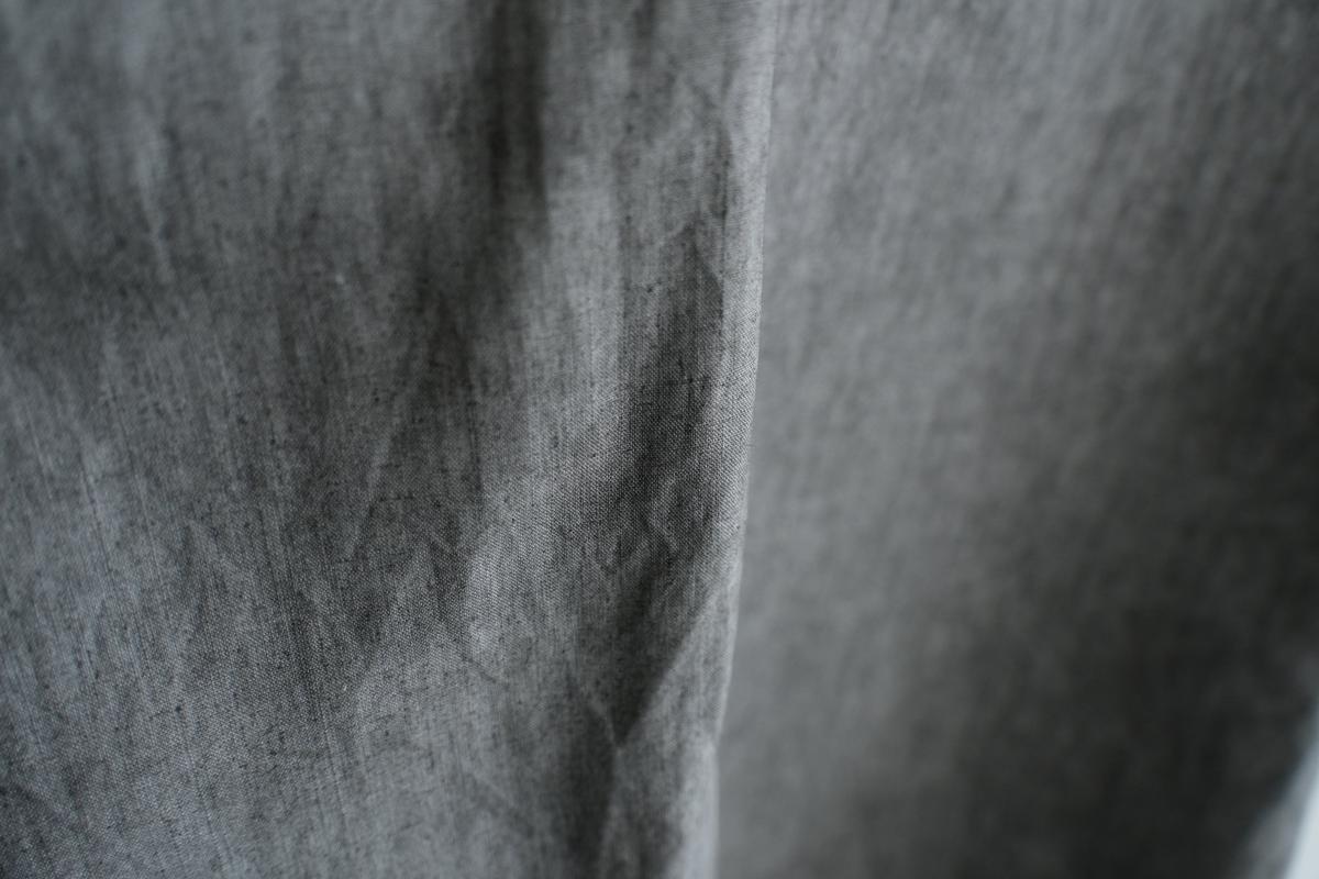 MITTAN / 大麻プルオーバー 高密度 松煙 SH-160B / unisex