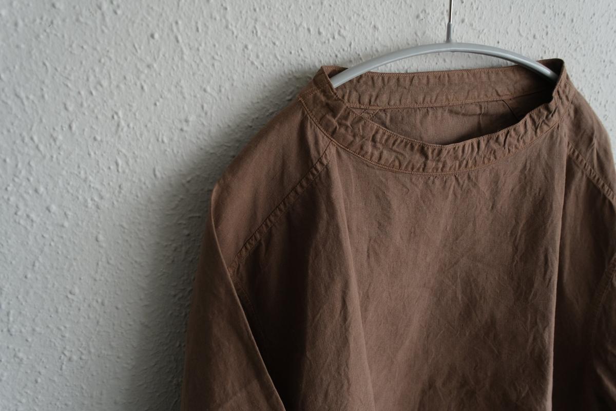 MITTAN / 大麻プルオーバー 高密度 栃の実（濃） SH-160DC / unisex