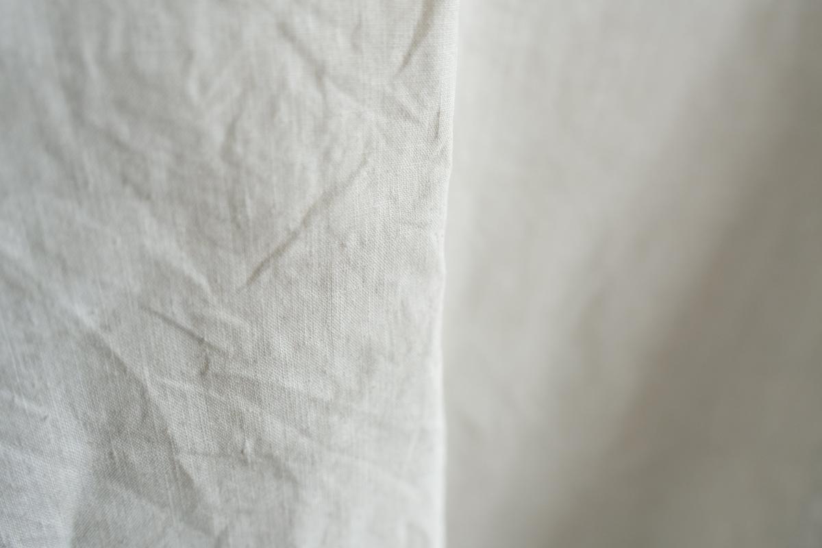 MITTAN / 大麻プルオーバー 高密度 ベンガラ白 SH-160B / unisex