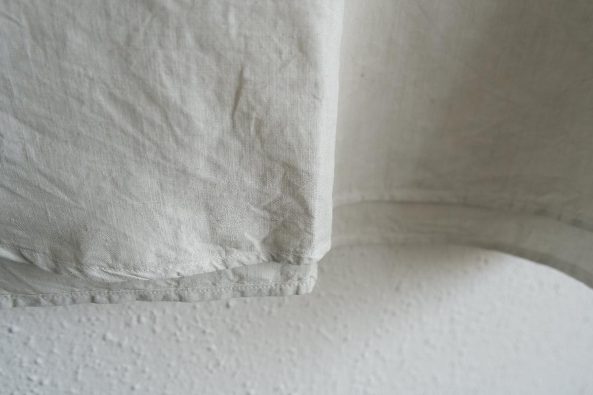 MITTAN / 大麻プルオーバー 高密度 ベンガラ白 SH-160B / unisex