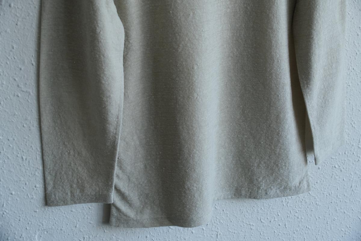 リネンコットンアンダーウェア7分袖｜レディース｜グリーシェル