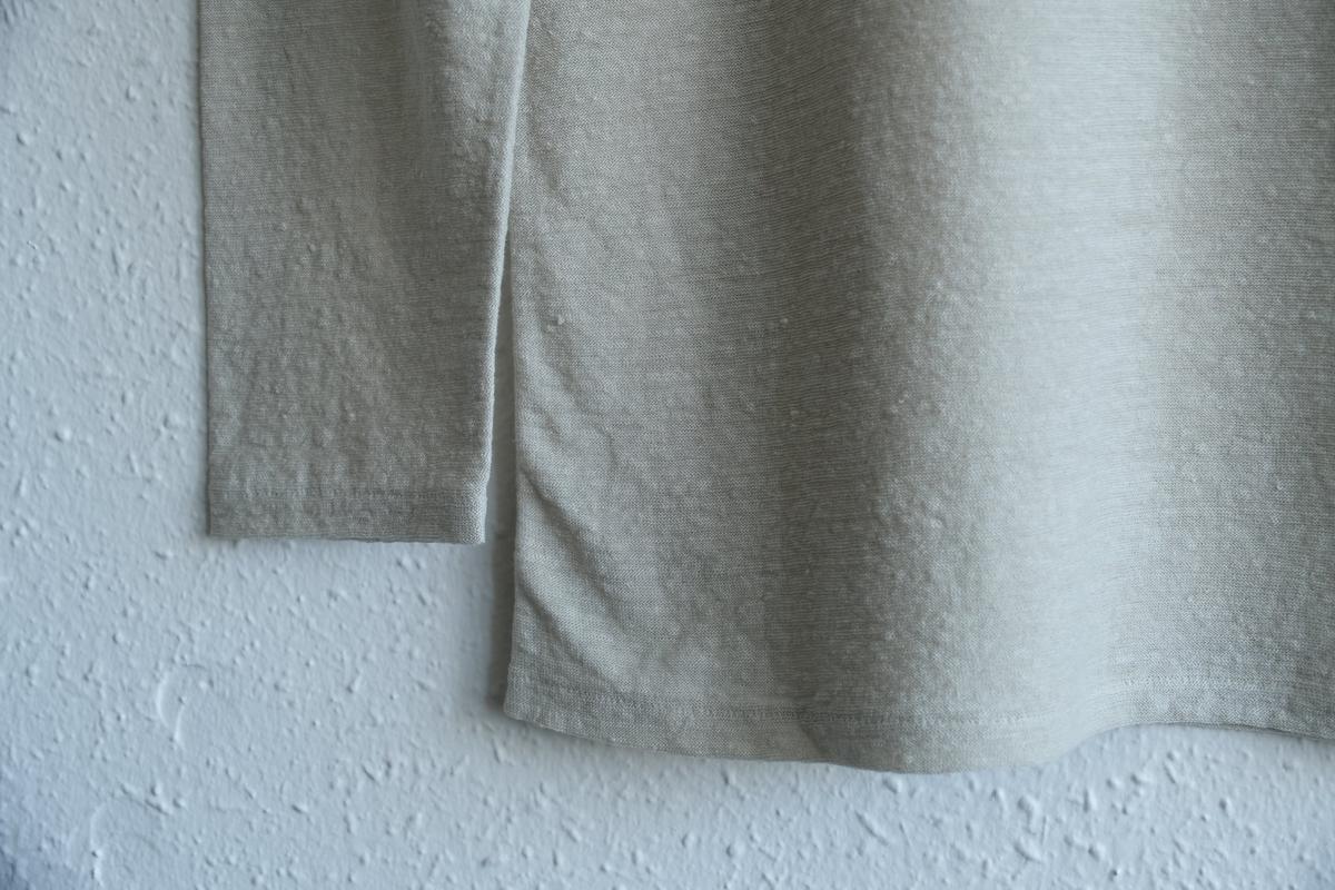 リネンコットンアンダーウェア7分袖｜レディース｜グリーシェル