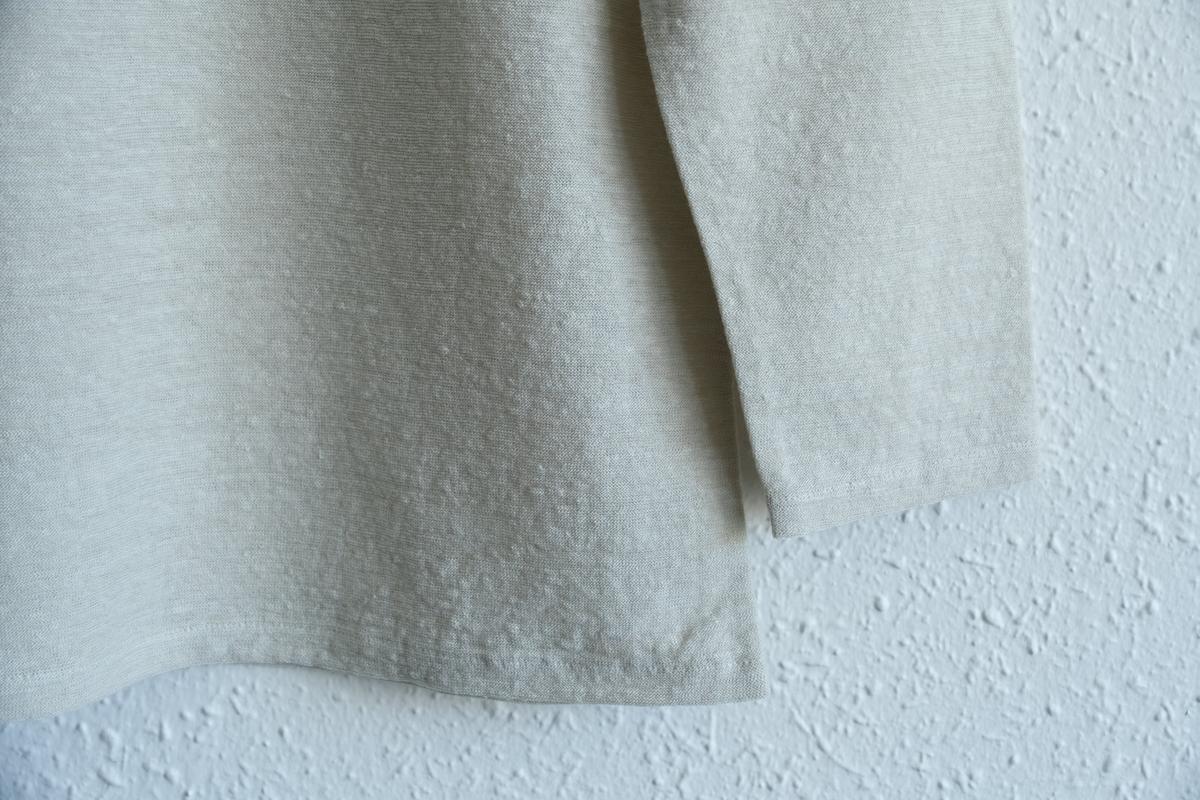 リネンコットンアンダーウェア7分袖｜レディース｜グリーシェル