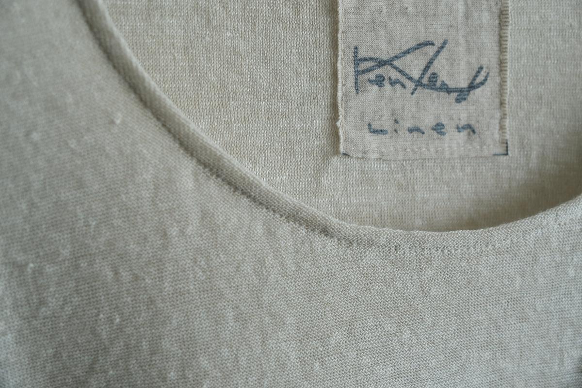 リネンコットンアンダーウェア7分袖｜レディース｜グリーシェル