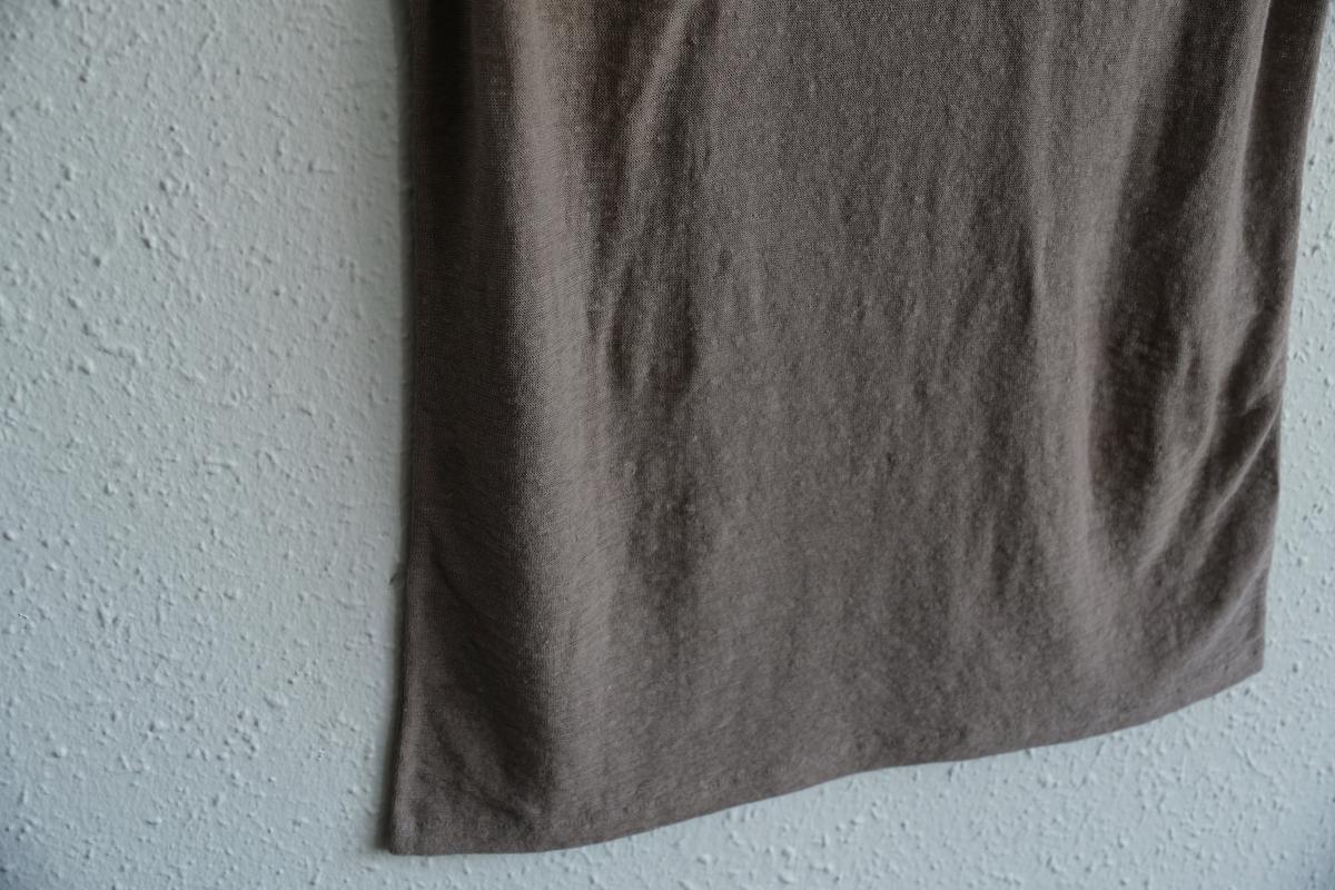 リネンコットンアンダーウェア ノースリーブ｜レディース｜ローズベージュ