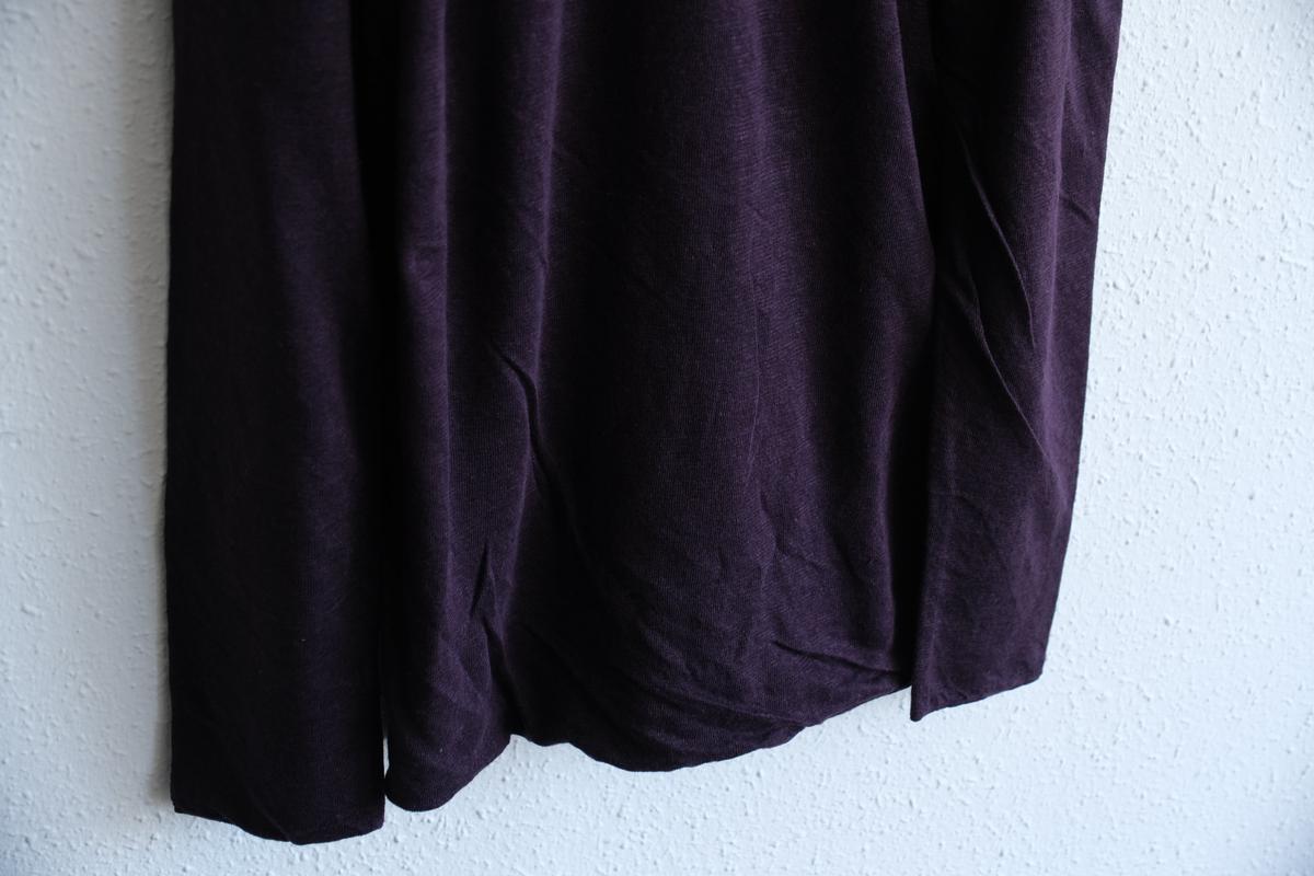 リネンニット 長袖二重プルオーバー｜メンズ｜ミュール