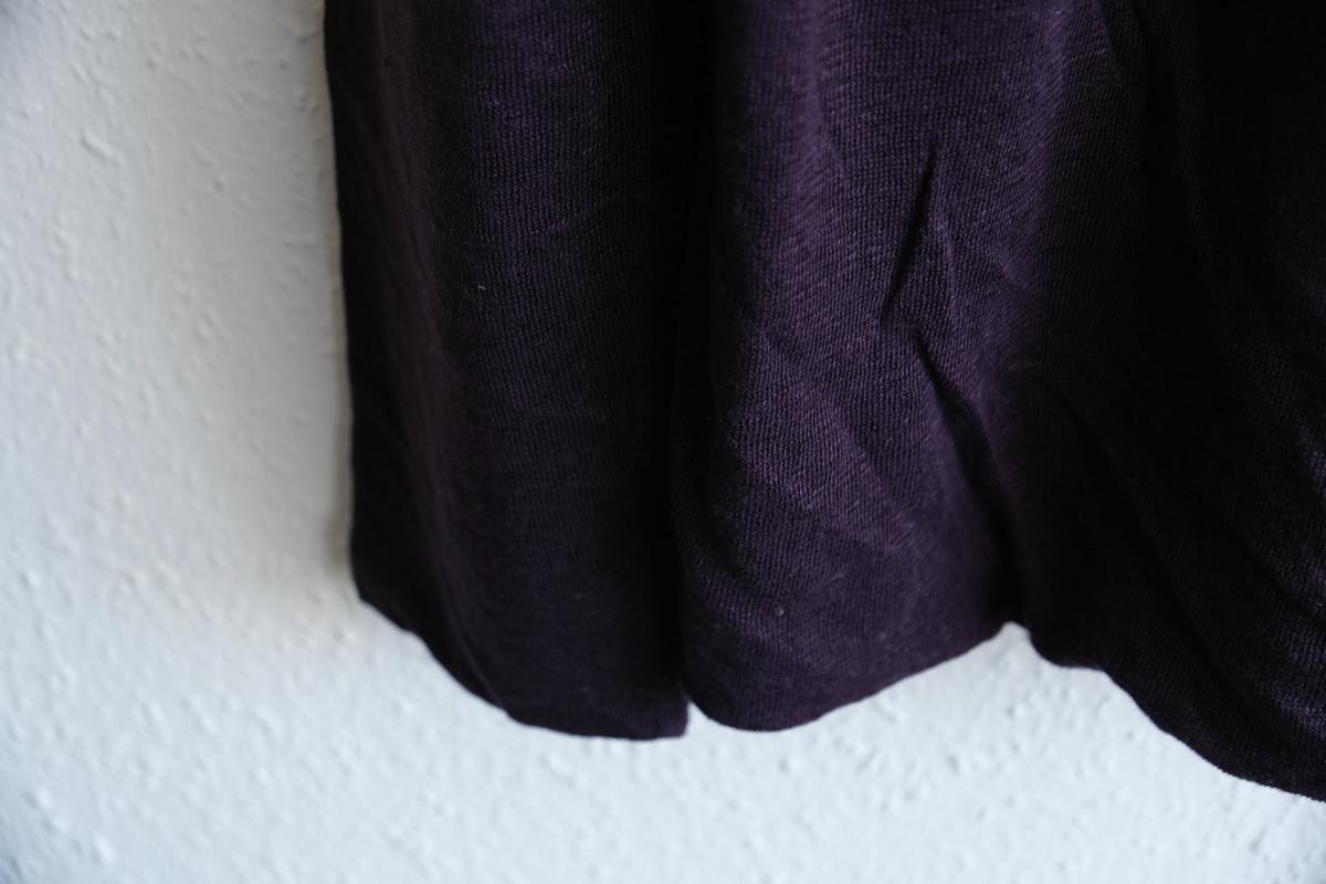 リネンニット 長袖二重プルオーバー｜メンズ｜ミュール